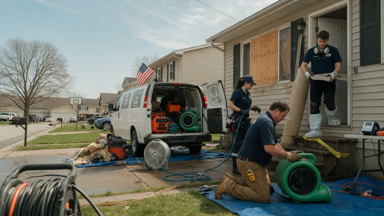 Water Damage Restoration in Black Lick, PA near me